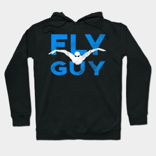 ButterFly Guy Swimmer Hoodie